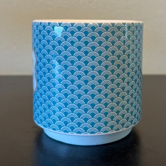 LETTER C Teal Scalloped Mermaid Scales MONOGRAM Initial C Mug ~ Jo-Ann Stores - Picture 3 of 10